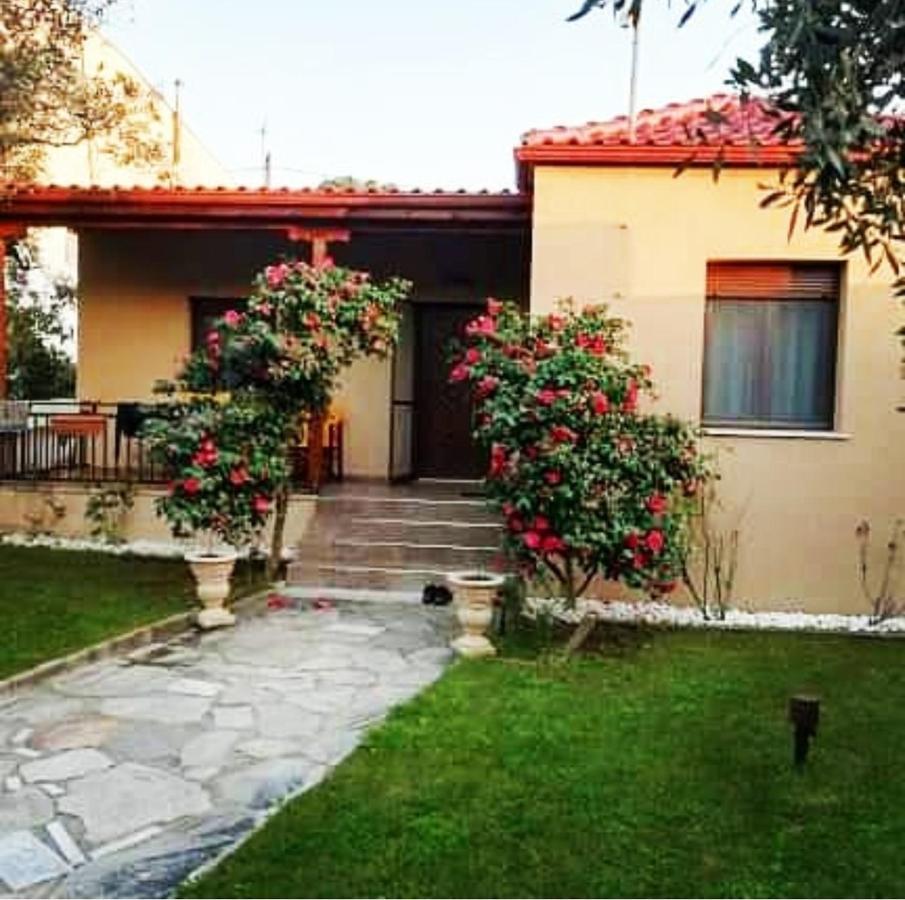 John&Tania's Garden Villa Prinos  Bagian luar foto